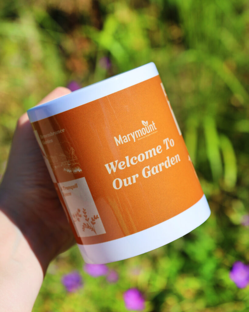Our Garden Orange Mug